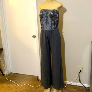 Black Bead Jumpsuit
